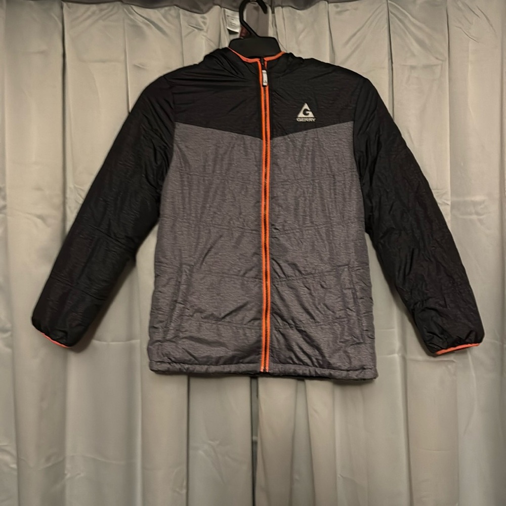 Gray with Orange trim Reversible Snow/Winter Jacket by Gerry